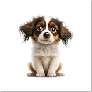 Dog Pet Cute Adorable Humorous Illustration Posters and Art